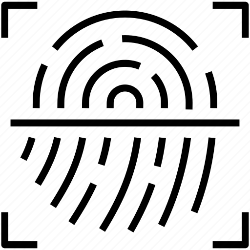Cyber, security, computer, online, digital, fingerprint icon - Download on Iconfinder