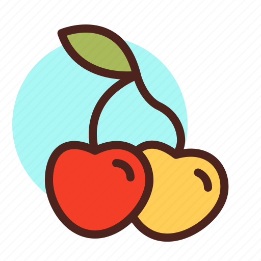 Cake, cherry, food, fruit icon - Download on Iconfinder