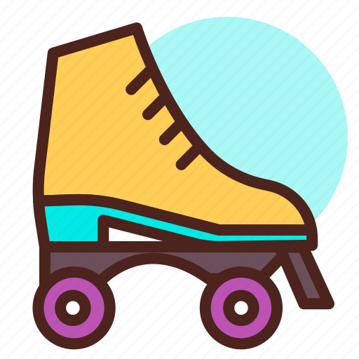 Fun, roller, skates, speed icon - Download on Iconfinder
