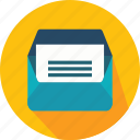 email, envelope, interface, message, note, open, web
