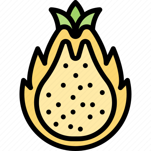 Dragon, fruit, ripe, dietary, tropical icon - Download on Iconfinder