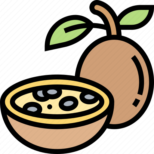 Passion, fruit, tasty, juice, tropical icon - Download on Iconfinder