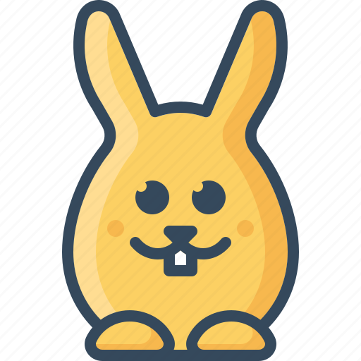 Bunny, emoticon, glad, happy, hare, joyful, rabbits icon - Download on Iconfinder