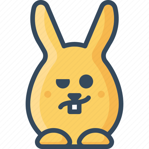 Bunny, hare, perplexity, rabbit, wondering icon - Download on Iconfinder