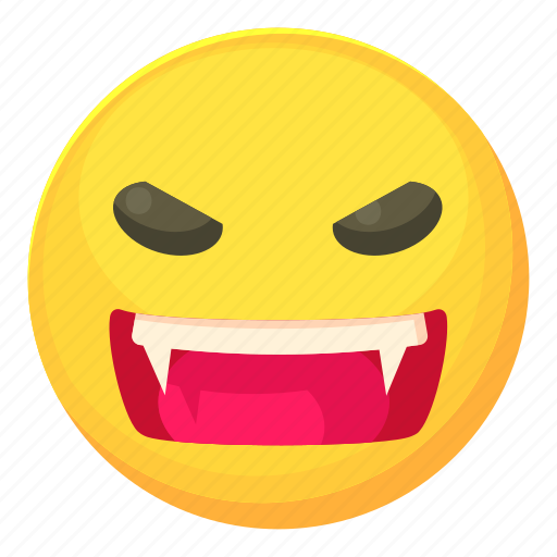 Angrysmiley, cartoon, emoticon, expression, face, facial, mad icon - Download on Iconfinder