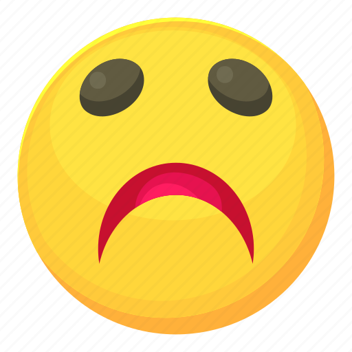 Cartoon, character, emoticon, face, human, sadness, sadsmiley icon - Download on Iconfinder