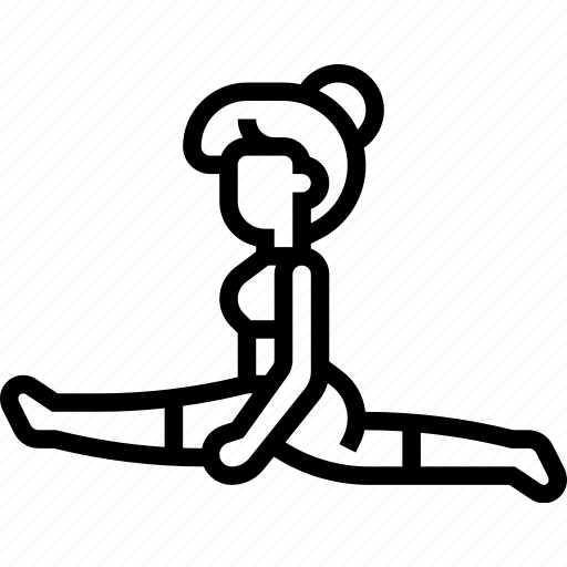 Cute monkey doing yoga pose illustration icon 12496814 Vector Art at  Vecteezy