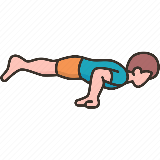 Peacock, pose, mayurasana, abdominal, workout icon - Download on Iconfinder