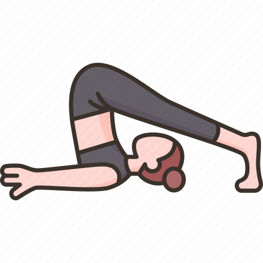 Plow, pose, stretching, workout, lifestyle icon - Download on Iconfinder