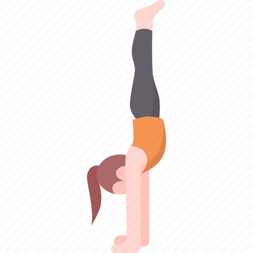 Handstand, yoga, posture, pilates, acrobat icon - Download on Iconfinder