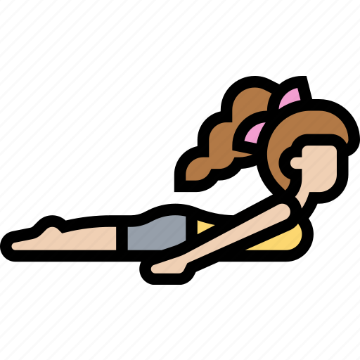 Locust, pose, yoga, stretch, training icon - Download on Iconfinder