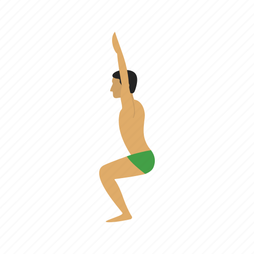 Chair, exercise, fitness, health, pose, yoga, young icon - Download on Iconfinder