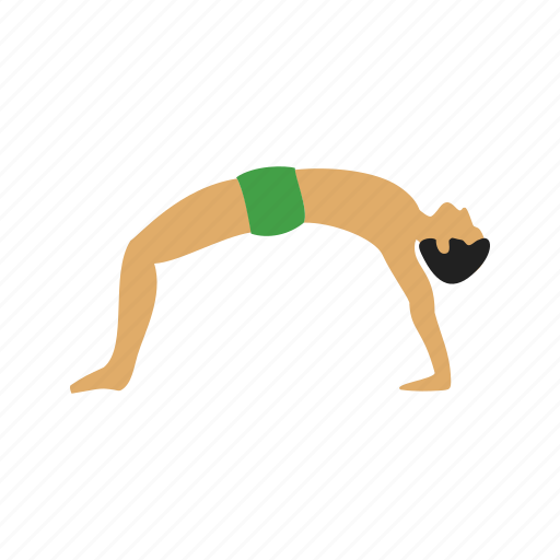 Bow, exercise, fitness, healthy, pose, upward, yoga icon - Download on Iconfinder