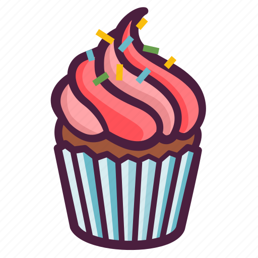 Small, bakery, food, cupcake icon - Download on Iconfinder