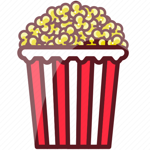 Delicious, fastfood, food, junk food, popcorn icon - Download on Iconfinder