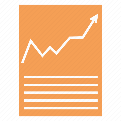 Business, business plan, chart, document, irr, npv icon