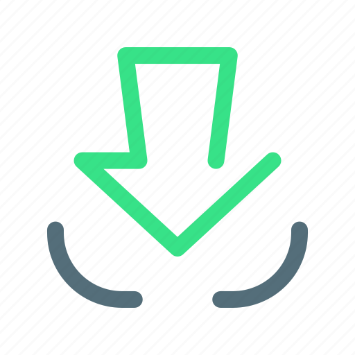 Arrow, download, save icon - Download on Iconfinder