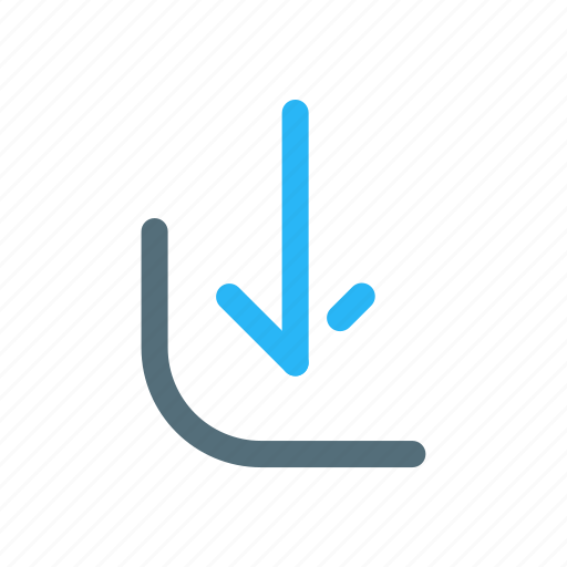 Arrow, down, download, import icon - Download on Iconfinder