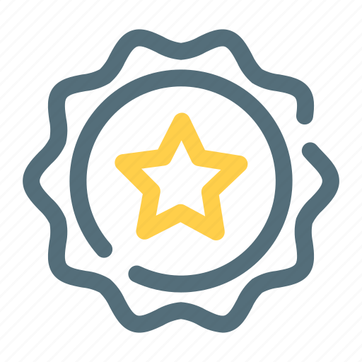 Certified, premium, quality, star icon - Download on Iconfinder