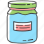 glass jar, glass jar icon, food preservation, jam 