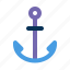 anchor, beach, ship 