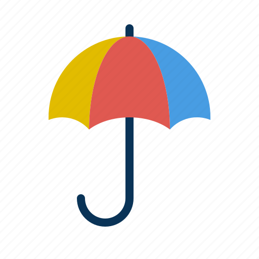 Beach, colorful, rainbow, umbrella icon - Download on Iconfinder