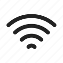 full, network, signal, wifi