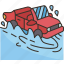 amphibious, vehicle, water, car, transportation 
