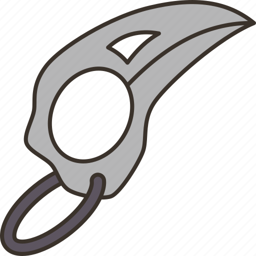 Claw, knife, defense, sharp, blade icon - Download on Iconfinder