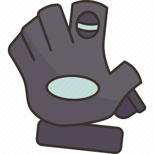 Glove, flashlight, light, dark, luminous icon - Download on Iconfinder