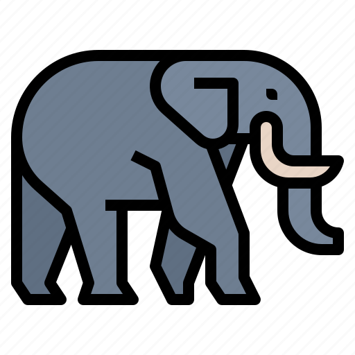 Animal, elephant, wildlife, zoo icon - Download on Iconfinder