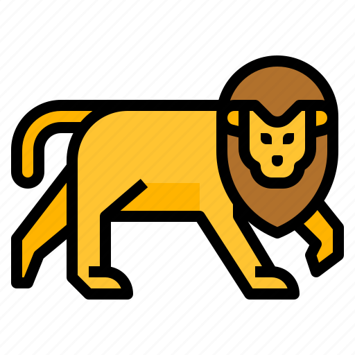 Animal, lion, wildlife, zoo icon - Download on Iconfinder