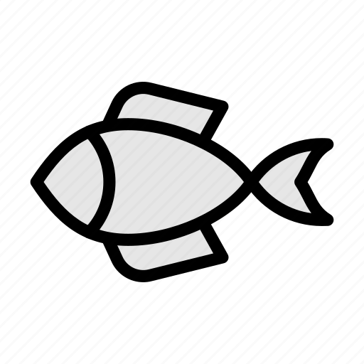 Fish, seafood, animal, zoo, wild icon - Download on Iconfinder