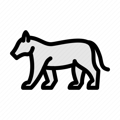Lion, animal, wild, zoo, forest icon - Download on Iconfinder