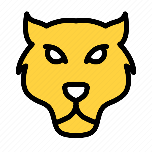 Lion, zoo, animal, face, wild icon - Download on Iconfinder