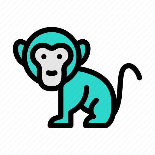 Monkey, animal, zoo, wild, howler icon - Download on Iconfinder