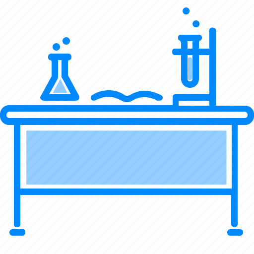Lab, table, chemistry, experiment, flask, lamp, research icon - Download on Iconfinder