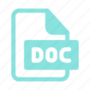 doc, file, format, microsoft, word 