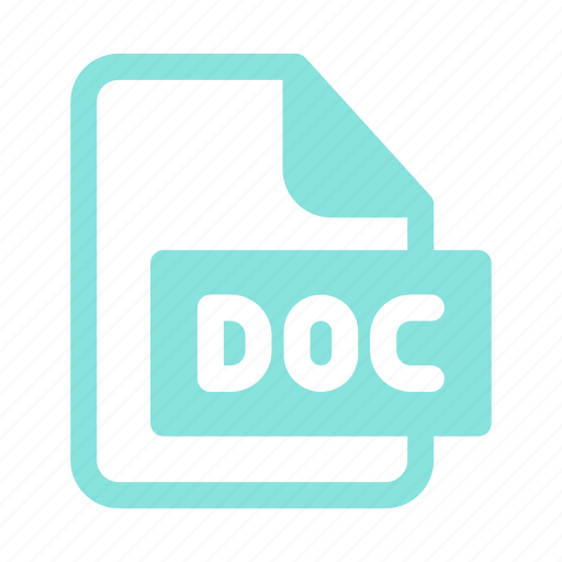 Doc, file, format, microsoft, word icon - Download on Iconfinder
