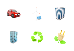 3d Eco theme PNG