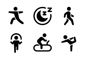 Workout Activities Glyph