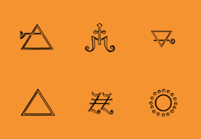 Alchemy Elements Symbols