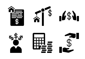 Business and Finance Glyph 17
