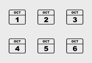 Calendar October Line