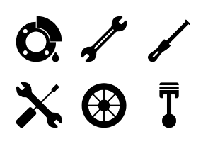 Car repair (glyph)