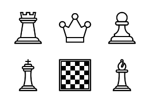 Chess game outline