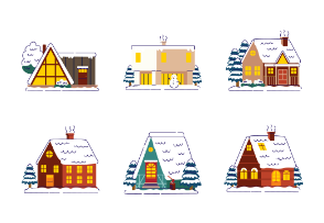 Cuter - Winter Houses