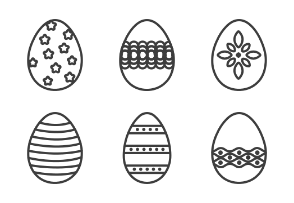 Easter Egg (Outline)