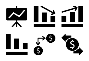 Finance Solid Icons Vol 1