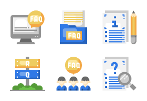 Frequently Asked Questions FAQ Flaticon